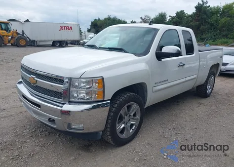 2013 Chevrolet Silverado 1500 Lt из США, поврежденный, VIN 1GCRKSE79DZ251684